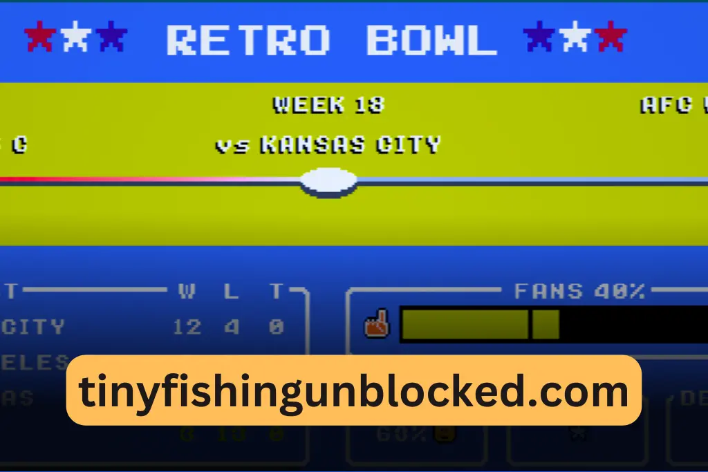Retro Bowl Unblocked 911 - Tiny Fishing Unlock